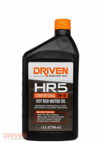 Driven HR5 10W-40 Conventional Hot Rod Oil