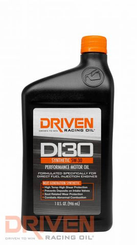 Driven DI30 5W-30 Synthetic Direct Injection Performance Motor Oil